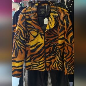 Selene Sport Large animal print jacket